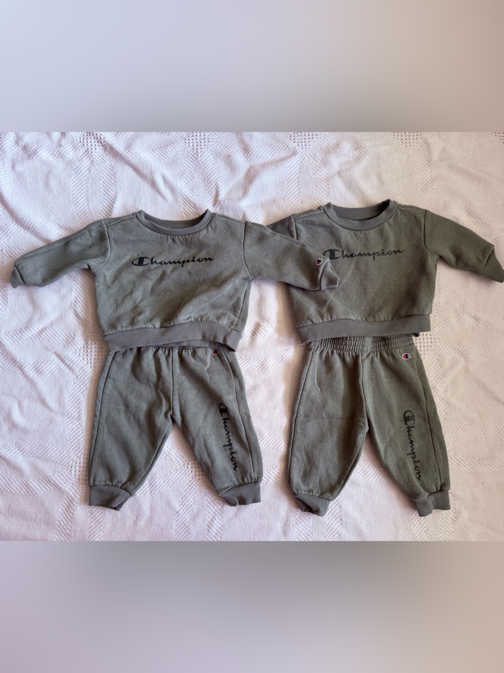 Champion Fleece Lounge Set | 6M | TWIN